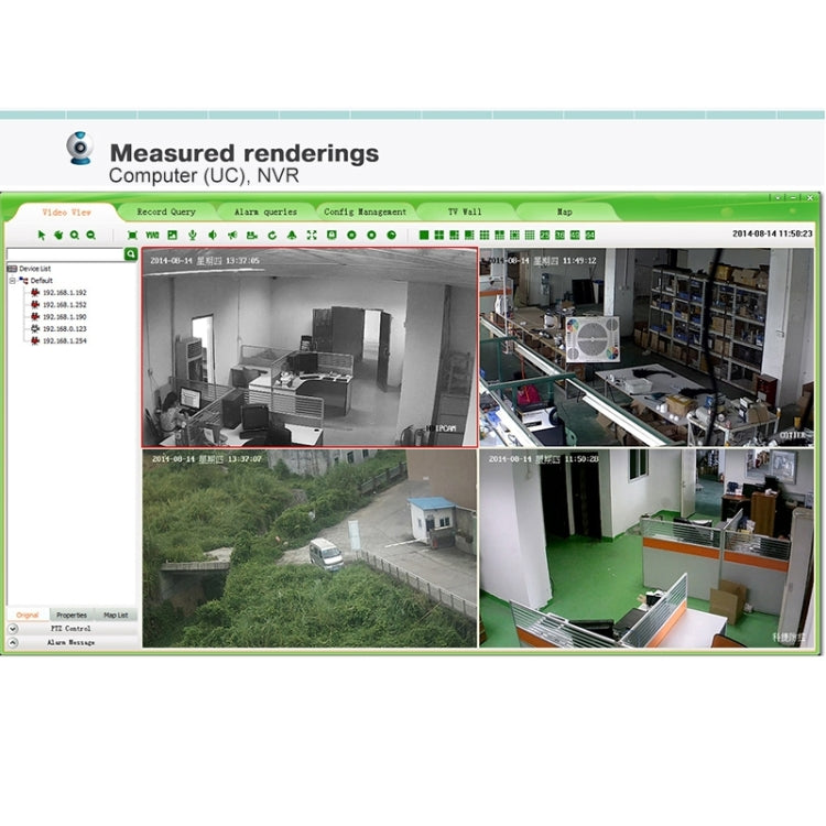 633W/AHD H.264 HD 720P 1/4 inch 1.0 Mega Pixel Array Bullet Camera, Support Night Vision / Motion Detection, IR Distance: 20m by bashfashion