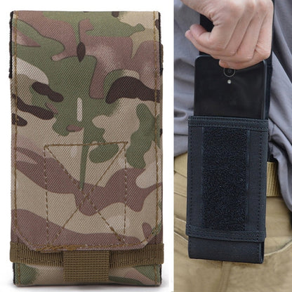 Stylish Outdoor Water Resistant Fabric Cell Phone Case, Size: approx. 17cm x 8.3cm x 3.5cm (Sand Color) by bashfashion