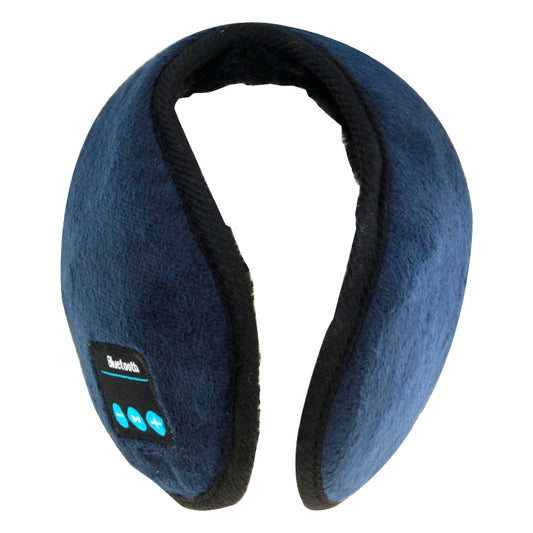 My-Call Bluetooth V3.0 Headset Warm Winter Earmuff for iPhone 6s & 6s Plus, iPhone 6 & 6 Plus/ iPhone 5 & 5S / iPhone 4 & 4S and Other Bluetooth Devices(Dark Blue) by bashfashion
