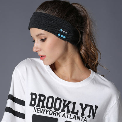 My-Call Bluetooth V5.0 Headsfree Sport Headband Music Headwear for iPhone 6 & 6s / iPhone 5 & 5S / iPhone 4 & 4S and Other Bluetooth Devices(Dark Gray) by bashfashion