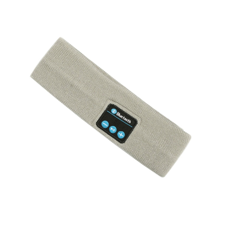 My-Call Bluetooth V5.0 Headsfree Sport Headband Music Headwear for iPhone 6 & 6s / iPhone 5 & 5S / iPhone 4 & 4S and Other Bluetooth Devices(Grey) by bashfashion