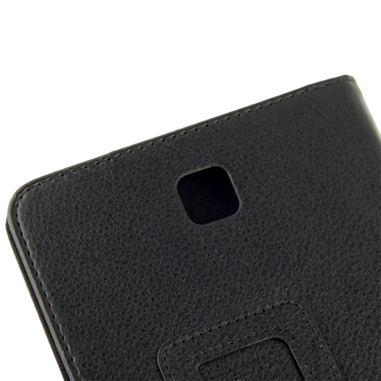 Litchi Texture Flip Leather Case with Holder for Galaxy Tab 4 7.0 / T230 / T231 / T235(Black) by bashfashion