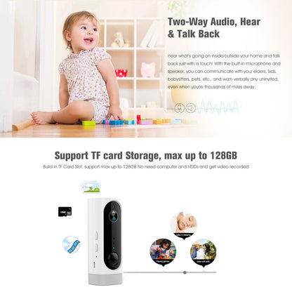 A1 WiFi Wireless 720P IP Camera, Support Night Vision / Motion Detection / PIR Motion Sensor, Two-way Audio, Built-in 3000mAh Rechargeable Battery by bashfashion