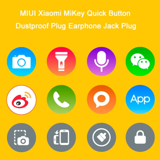 Xiaomi Mikey Quick Button Dustproof Plug Earphone Jack Plug(Green) by Xiaomi
