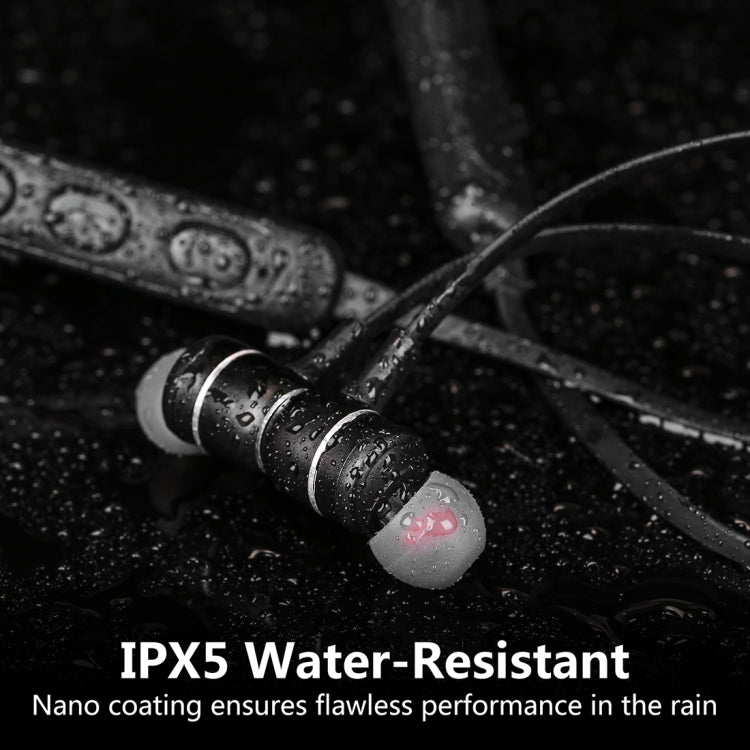 BTH-S8 Sports Style Magnetic Wireless Bluetooth In-Ear Headphones, For iPhone, Galaxy, Huawei, Xiaomi, LG, HTC and Other Smart Phones, Working Distance: 10m(Black) by bashfashion