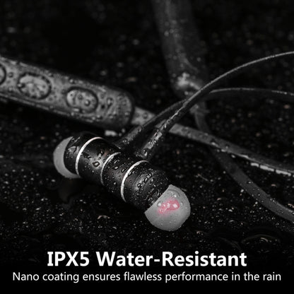 BTH-S8 Sports Style Magnetic Wireless Bluetooth In-Ear Headphones, For iPhone, Galaxy, Huawei, Xiaomi, LG, HTC and Other Smart Phones, Working Distance: 10m(Black) by bashfashion