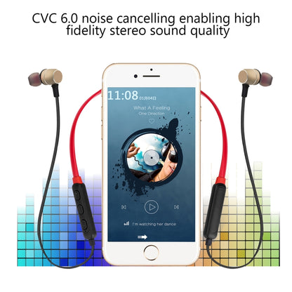 BTH-S8 Sports Style Magnetic Wireless Bluetooth In-Ear Headphones, For iPhone, Galaxy, Huawei, Xiaomi, LG, HTC and Other Smart Phones, Working Distance: 10m(Gold) by bashfashion