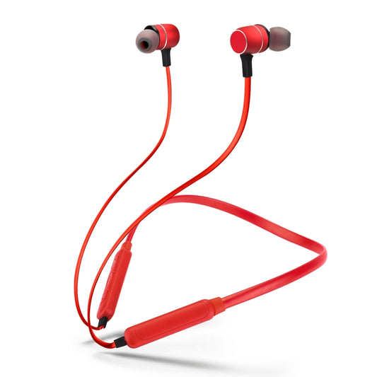 BTH-S8 Sports Style Magnetic Wireless Bluetooth In-Ear Headphones, For iPhone, Galaxy, Huawei, Xiaomi, LG, HTC and Other Smart Phones, Working Distance: 10m(Red) by bashfashion