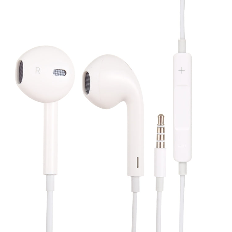 3.5mm Jack Stereo Music Earphone(White) by bashfashion