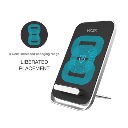 Vinsic Output 5V 1A Qi Standard Wireless Charger Fast Charger by VINSIC