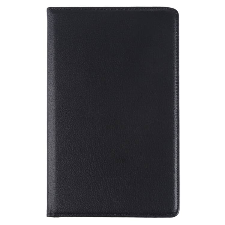 Litchi Texture Horizontal Flip 360 Degrees Rotation Leather Case for Galaxy Tab A 10.1 (2019) T510 / T515, with Holder (Black) by bashfashion