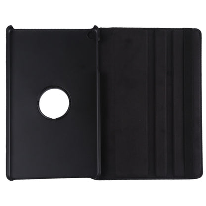 Litchi Texture Horizontal Flip 360 Degrees Rotation Leather Case for Galaxy Tab A 10.1 (2019) T510 / T515, with Holder (Black) by bashfashion