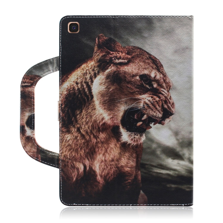 Lion Pattern Horizontal Flip Leather Case for Galaxy Tab A 10.1 (2019) T510 / T515, with Holder & Card Slot & Wallet by bashfashion