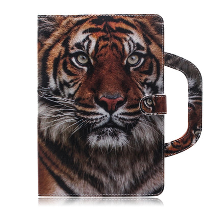 Tiger Pattern Horizontal Flip Leather Case for Galaxy Tab A 10.1 (2019) T510 / T515, with Holder & Card Slot & Wallet by bashfashion