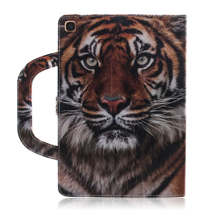 Tiger Pattern Horizontal Flip Leather Case for Galaxy Tab A 10.1 (2019) T510 / T515, with Holder & Card Slot & Wallet by bashfashion