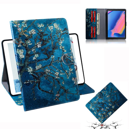 Apricot Blossom Pattern Horizontal Flip Leather Case for Galaxy Tab A 8 (2019) / P200 / P205, with Holder & Card Slot & Wallet by bashfashion
