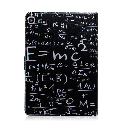 Formula Pattern Horizontal Flip Leather Case for Galaxy Tab A 8 (2019) / P200 / P205, with Holder & Card Slot & Wallet by bashfashion