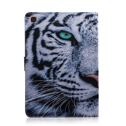 Tiger Pattern Horizontal Flip Leather Case for Galaxy Tab A 10.1 (2019) T510 / T515, with Holder & Card Slot & Wallet by bashfashion