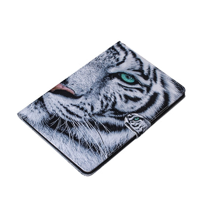 Tiger Pattern Horizontal Flip Leather Case for Galaxy Tab A 10.1 (2019) T510 / T515, with Holder & Card Slot & Wallet by bashfashion