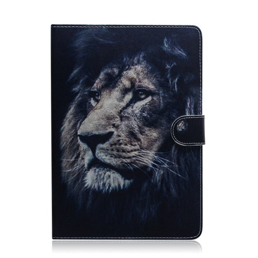 Lion Pattern Horizontal Flip Leather Case for Galaxy Tab A 10.1 (2019) T510 / T515, with Holder & Card Slot & Wallet by bashfashion