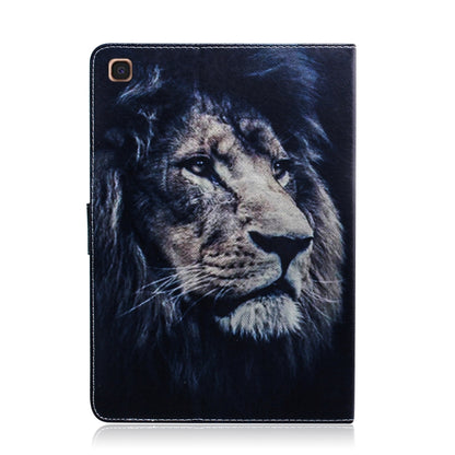 Lion Pattern Horizontal Flip Leather Case for Galaxy Tab A 10.1 (2019) T510 / T515, with Holder & Card Slot & Wallet by bashfashion