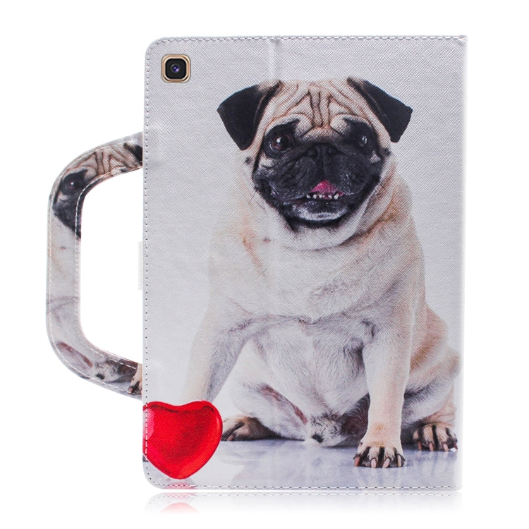 Dog Pattern Horizontal Flip Leather Case for Galaxy Tab S5E 10.5 T720 / T725, with Holder & Card Slot & Wallet by bashfashion