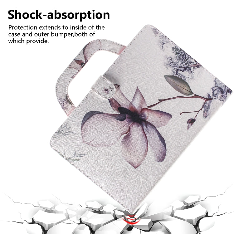 Magnolia Pattern Horizontal Flip Leather Case for Galaxy Tab A 10.1 (2019) T510 / T515, with Holder & Card Slot & Wallet by bashfashion