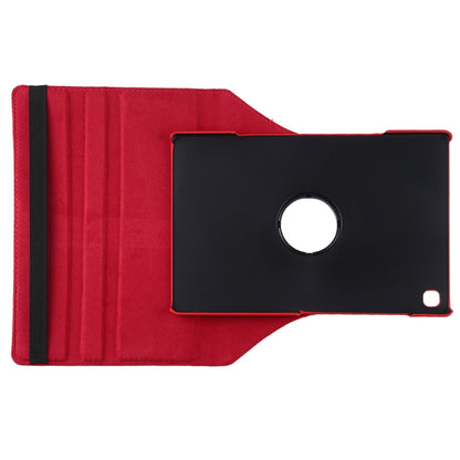Litchi Texture Horizontal Flip 360 Degrees Rotation Leather Case for Galaxy Tab S5e 10.5 T720 / T725, with Holder (Red) by bashfashion