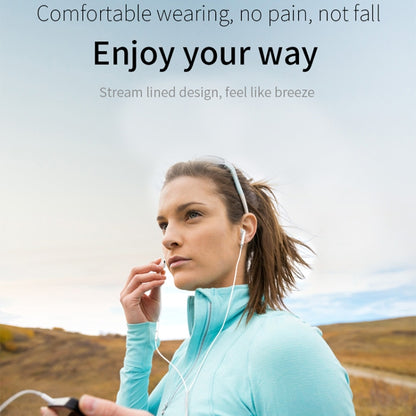 JOYROOM JR-EP1 1.2m 3.5mm Plug Wire Control In-Ear Earphone(White) by JOYROOM