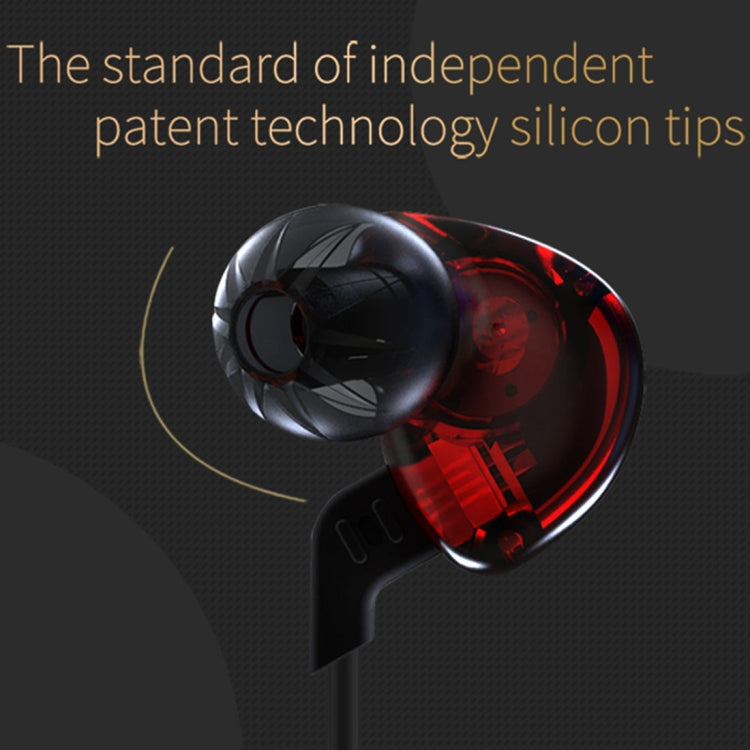 KZ ED12 3.5mm Jack Hanging Ear Sports Design In-Ear Style Wire Control Earphone, Cable Length: 1.2m by KZ