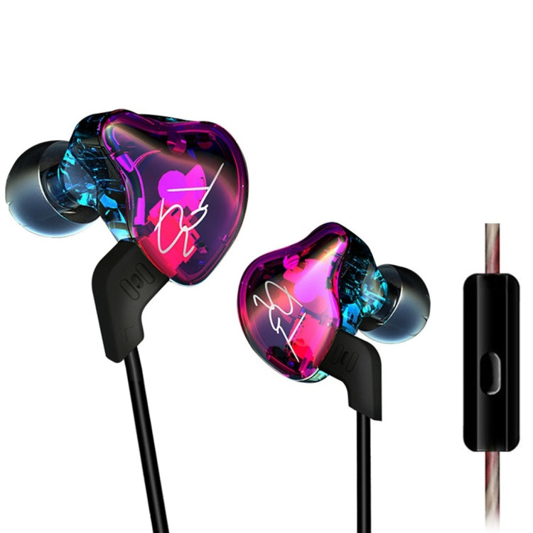 KZ ZST 1.2m 3.5mm Hanging Ear In-Ear Style Wire Control Earphone, For iPhone, iPad, Galaxy, Huawei, Xiaomi, LG, HTC and Other Smart Mobile Phones by KZ