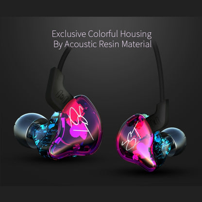 KZ ZST 1.2m 3.5mm Hanging Ear In-Ear Style Wire Control Earphone, For iPhone, iPad, Galaxy, Huawei, Xiaomi, LG, HTC and Other Smart Mobile Phones by KZ