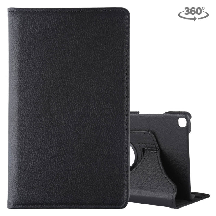 Litchi Texture Rotating ClassicBusiness Horizontal Flip Leather Case for Galaxy Tab A 8.0 T290 / T295 (2019), with Holder (Black) by bashfashion