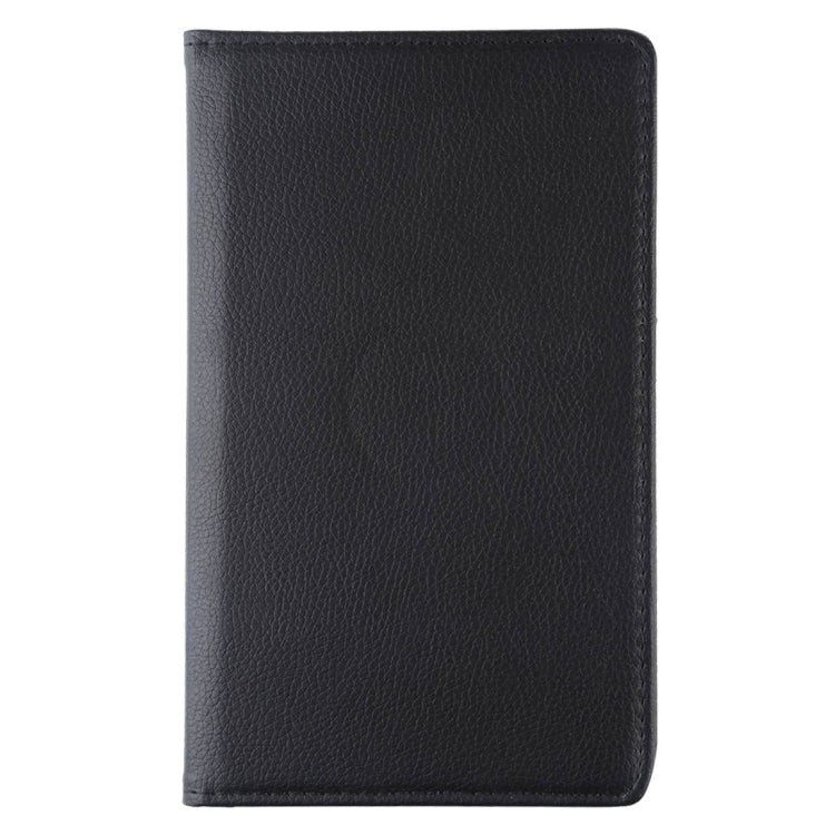 Litchi Texture Rotating ClassicBusiness Horizontal Flip Leather Case for Galaxy Tab A 8.0 T290 / T295 (2019), with Holder (Black) by bashfashion