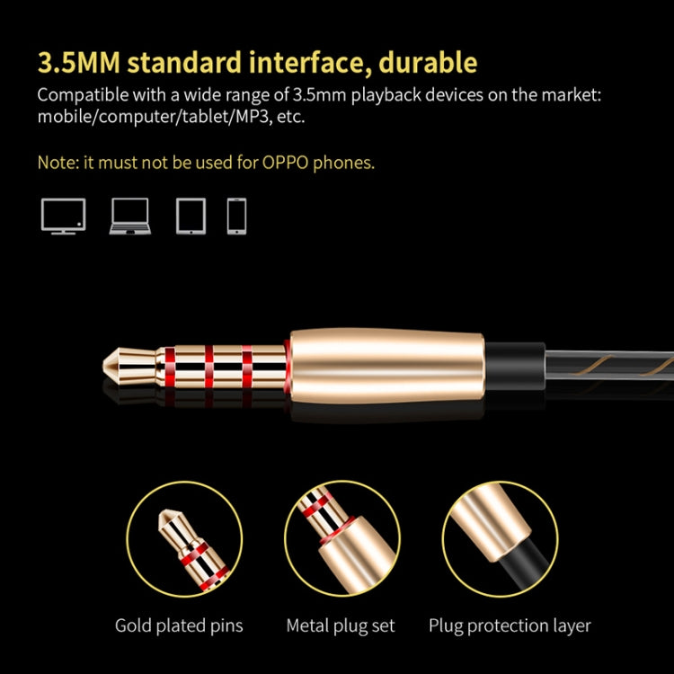 QKZ CK8 HiFi In-ear Four Unit Sports Music Headphones (Gold) by QKZ