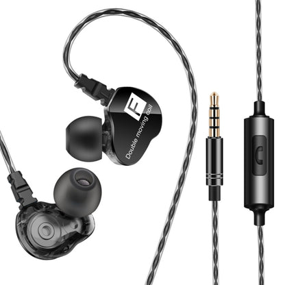 QKZ CK9 HiFi In-ear Four Unit Sports Music Headphones (Black) by QKZ