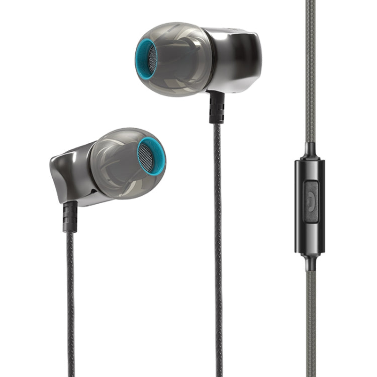 QKZ DM7 High-quality In-ear All-metal Sports Music Headphones, Microphone Version by QKZ