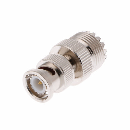 BNC Male Plug To UHF SO239 UHF SO239 PL-259 Female Jack RF Adapter by bashfashion