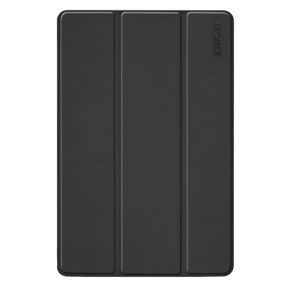 ENKAY High Quality PU Leather + Plastic Bottom Smart Case with Three-folding Holder for Samsung Galaxy Tab S5e 10.5 T720 / T725(Black) by ENKAY