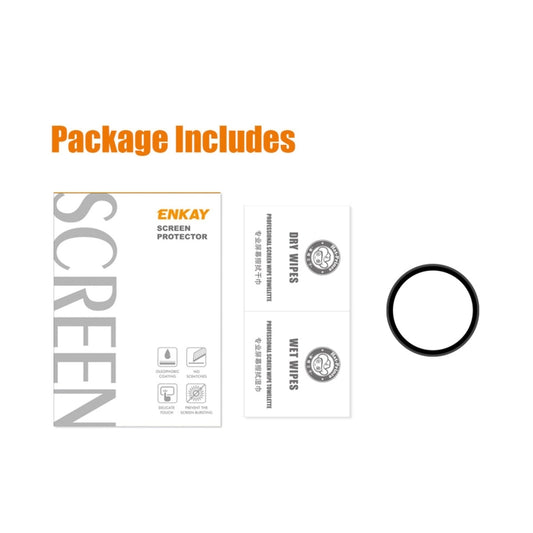For OnePlus Watch ENKAY Hat-Prince 3D Full Screen Soft PC Edge + PMMA HD Screen Protector Film by ENKAY