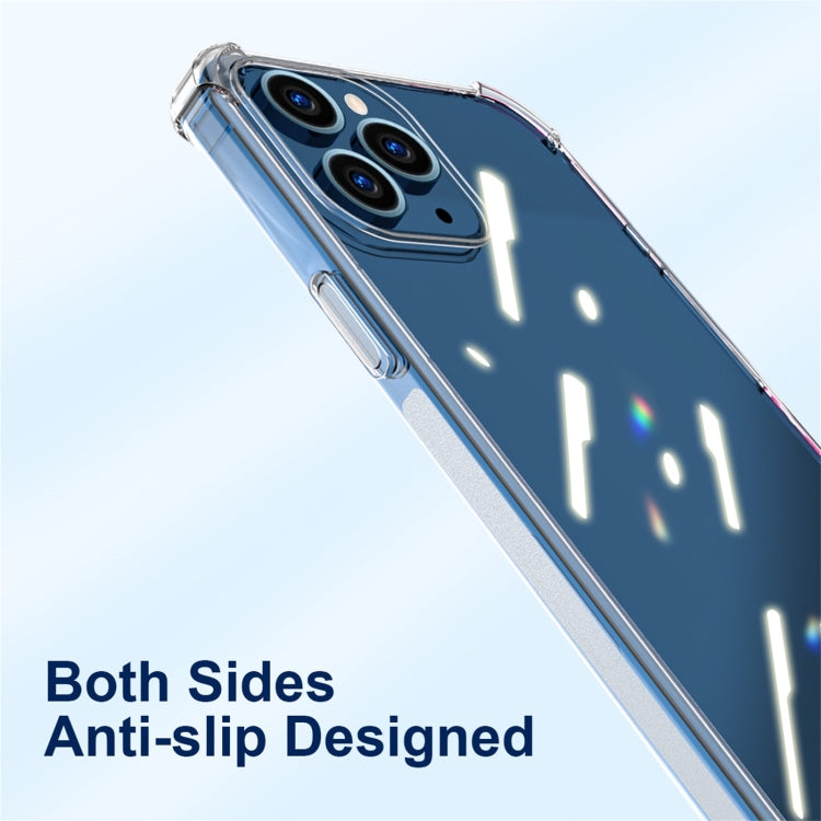 For iPhone 12 mini Hat-Prince ENKAY Clear TPU Shockproof Airbag Soft Case + Camera Lens Glass Film by ENKAY