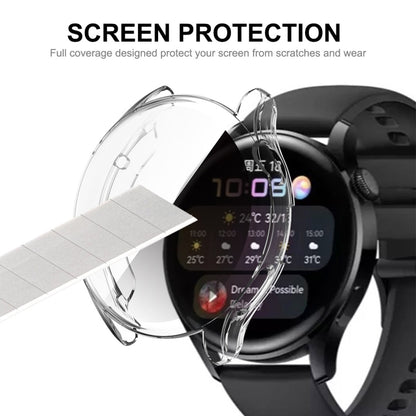 For Huawei Watch 3 46mm ENKAY Hat-Prince Full Coverage Transparent Soft Case TPU HD Clear Cover by ENKAY