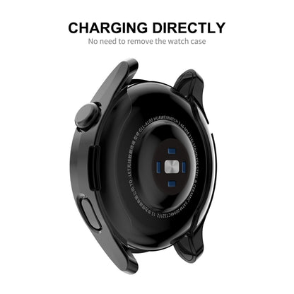 For Huawei Watch 3 46mm ENKAY Hat-Prince Full Coverage Transparent Soft Case TPU HD Clear Cover(Silver) by ENKAY