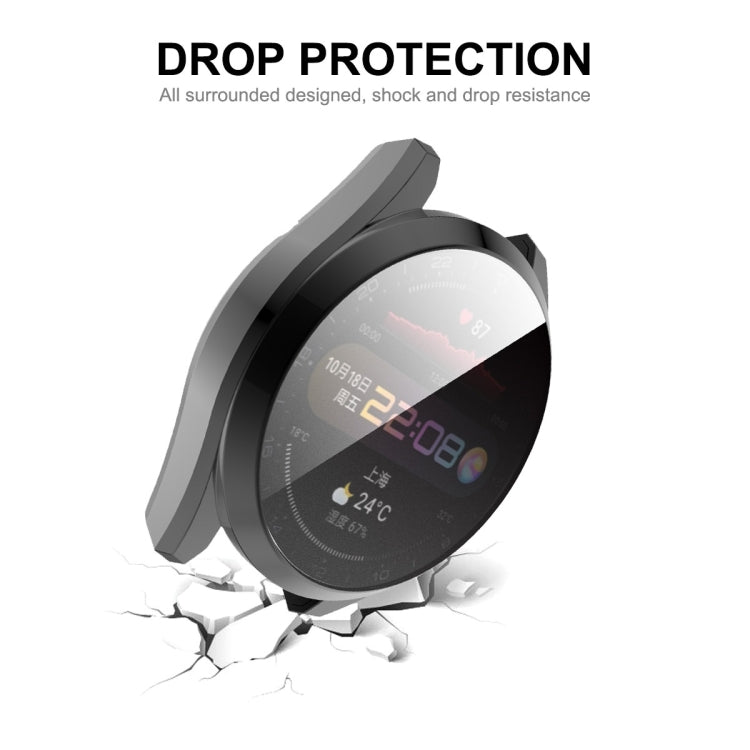 For Huawei Watch 3 Pro 48mm ENKAY Hat-Prince Full Coverage Transparent Soft Case TPU HD Clear Cover(Silver) by ENKAY