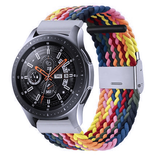 For Samsung Galaxy Watch 4 / Watch 5 20mm Nylon Braided Metal Buckle Watch Band(Color 2) by bashfashion