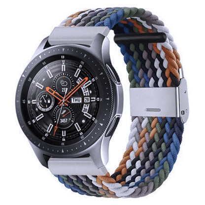For Samsung Galaxy Watch 4 / Watch 5 20mm Nylon Braided Metal Buckle Watch Band(Color 3) by bashfashion