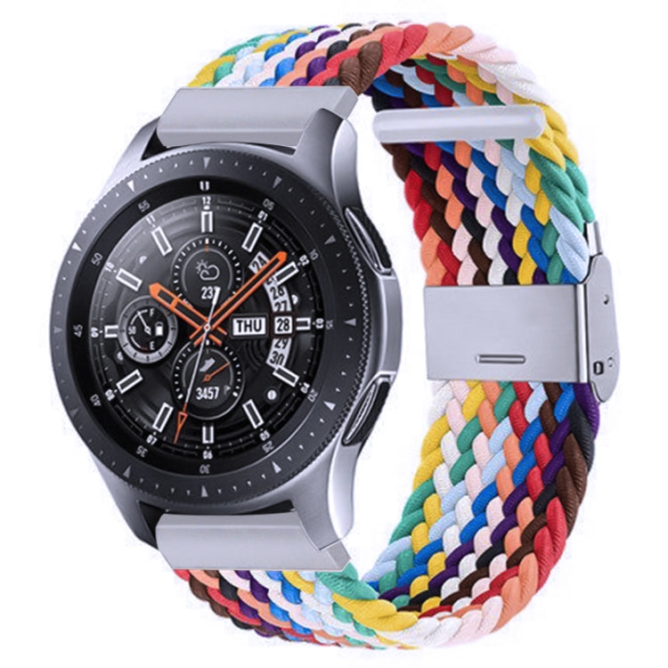 For Samsung Galaxy Watch 4 / Watch 5 20mm Nylon Braided Metal Buckle Watch Band(Color 4) by bashfashion