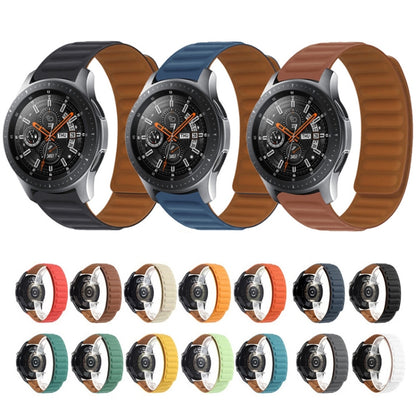 Silicone Magnetic Watch Band For Samsung Galaxy Watch Active(Pine Needle Green) by bashfashion