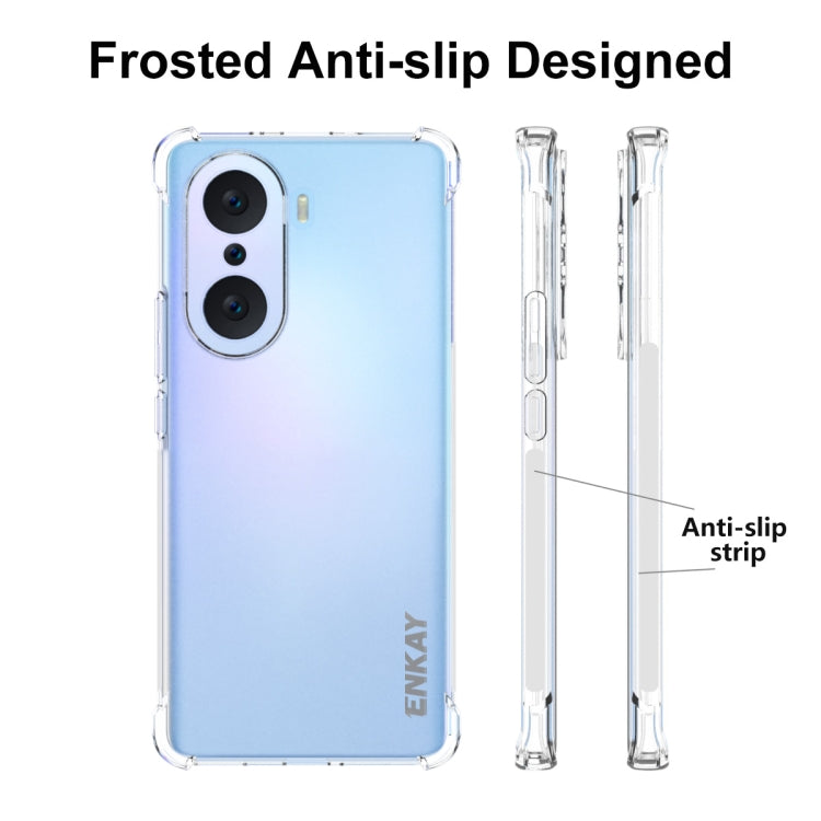 For Honor 60 Pro ENKAY Transparent TPU Shockproof Case by ENKAY