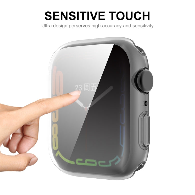 For Apple Watch Series 9 / 8 / 7 41mm ENKAY Hat-Prince Transparent TPU Case by ENKAY